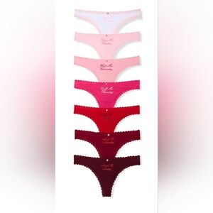 Victoria's Secret Size Small Brand New In Package. 7 Pairs.